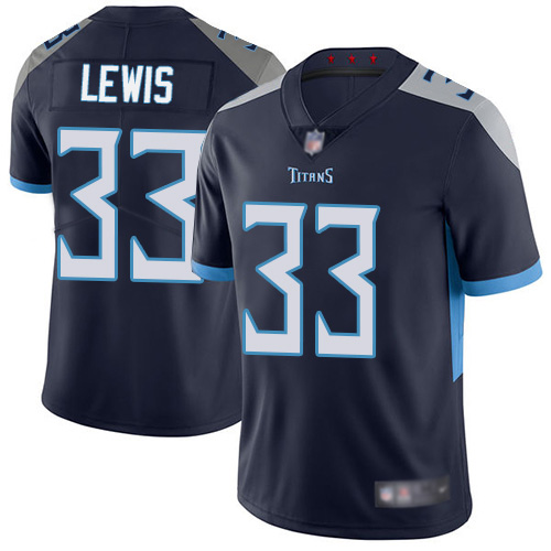 Tennessee Titans Limited Navy Blue Men Dion Lewis Home Jersey NFL Football #33 Vapor Untouchable->tennessee titans->NFL Jersey